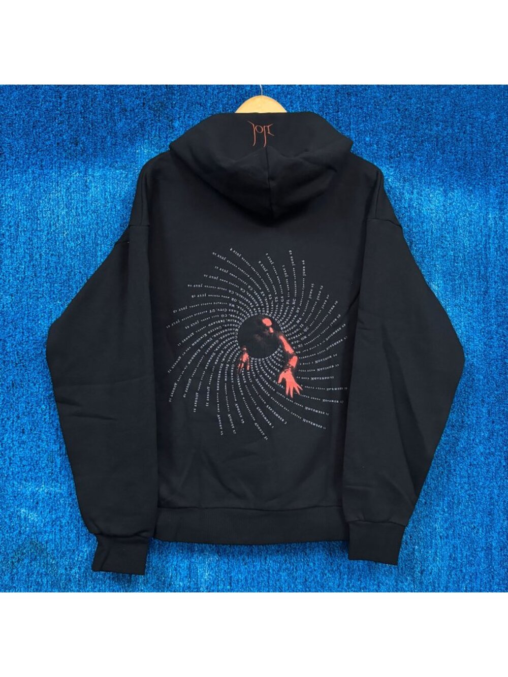 Joji Solaris 2026 World Tour Spiral Dateback Baggy Hoodie L